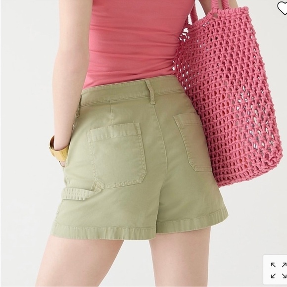 J. Crew | Olive Green Fair Trade Foundry Chino Shorts - Picture 2 of 11